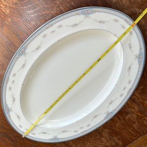 16” Noritake bone china platter. Impetuous pattern.
